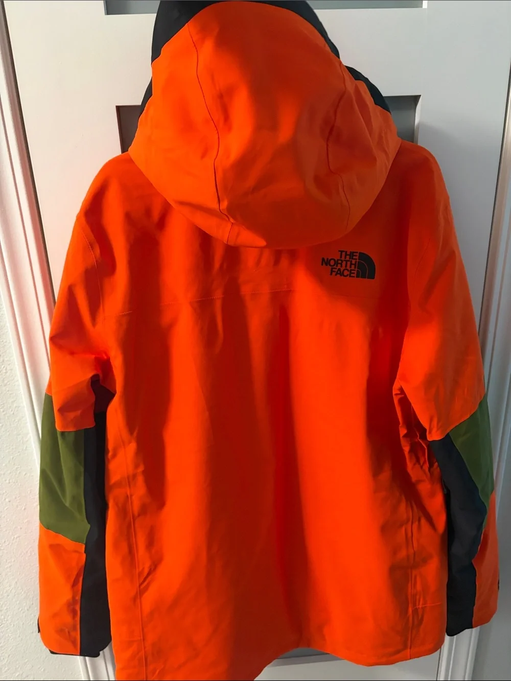 The North Face Orange Hooded Ski Jacket